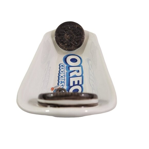Vintage Oreo Cookies Tray Ceramic Cookie Ice Cream Dessert Dish Kraft 31995 Bowl - Picture 3 of 16